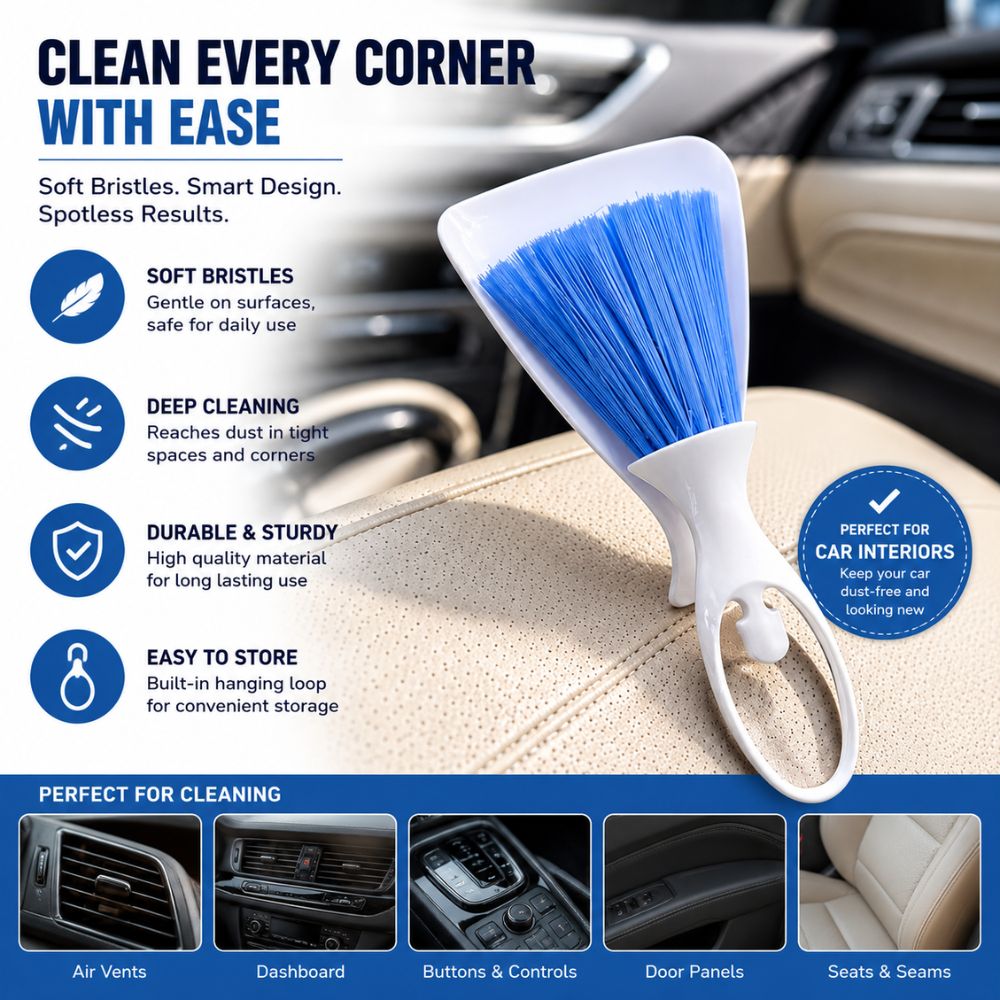 Multi purpose gap cleaning brush
Car interior detailing brush
Air vent cleaning brush
Dashboard dust cleaning brush
Soft nylon gap cleaning tool