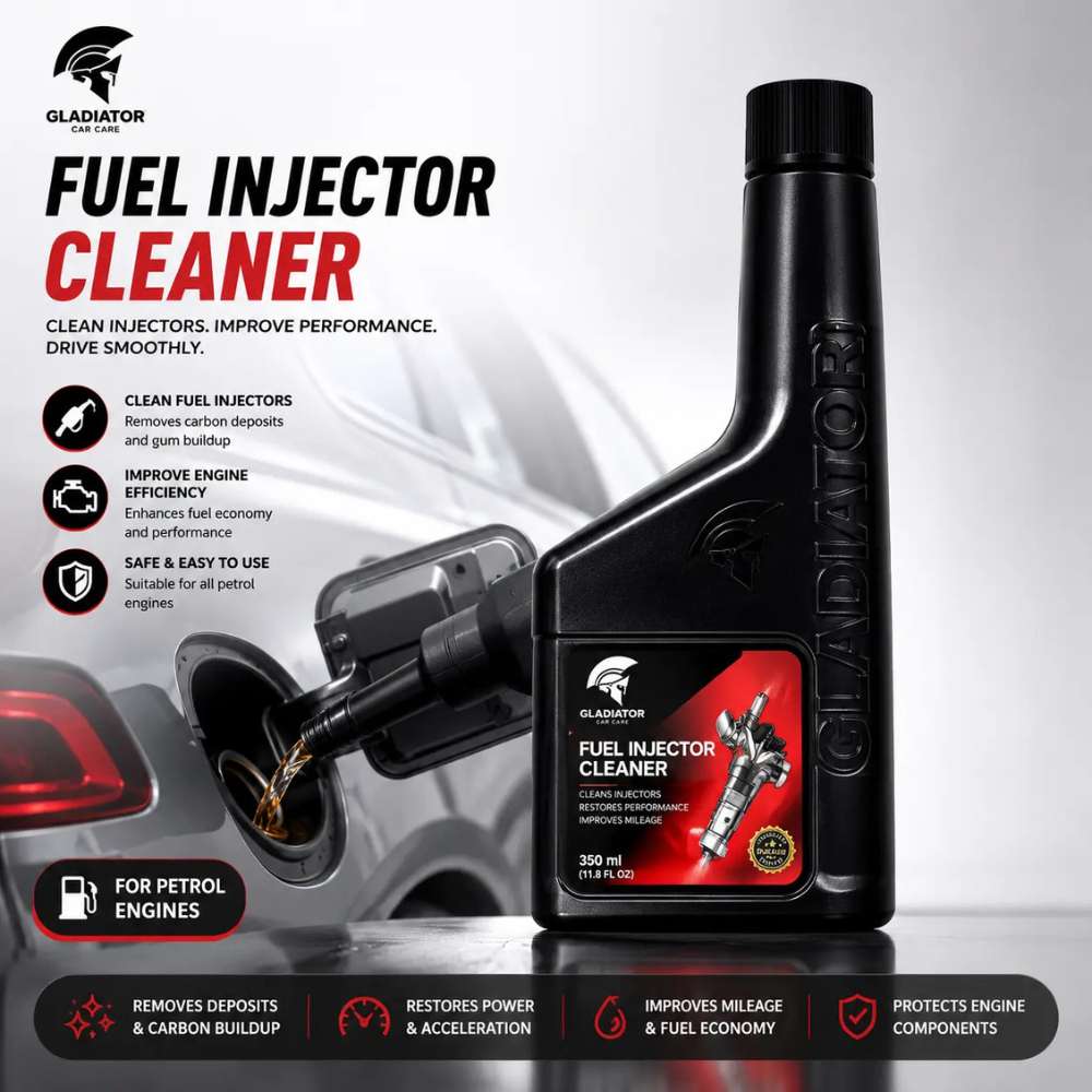 Gladiator Fuel Injector Cleaner For Petrol 350ML - CarBro