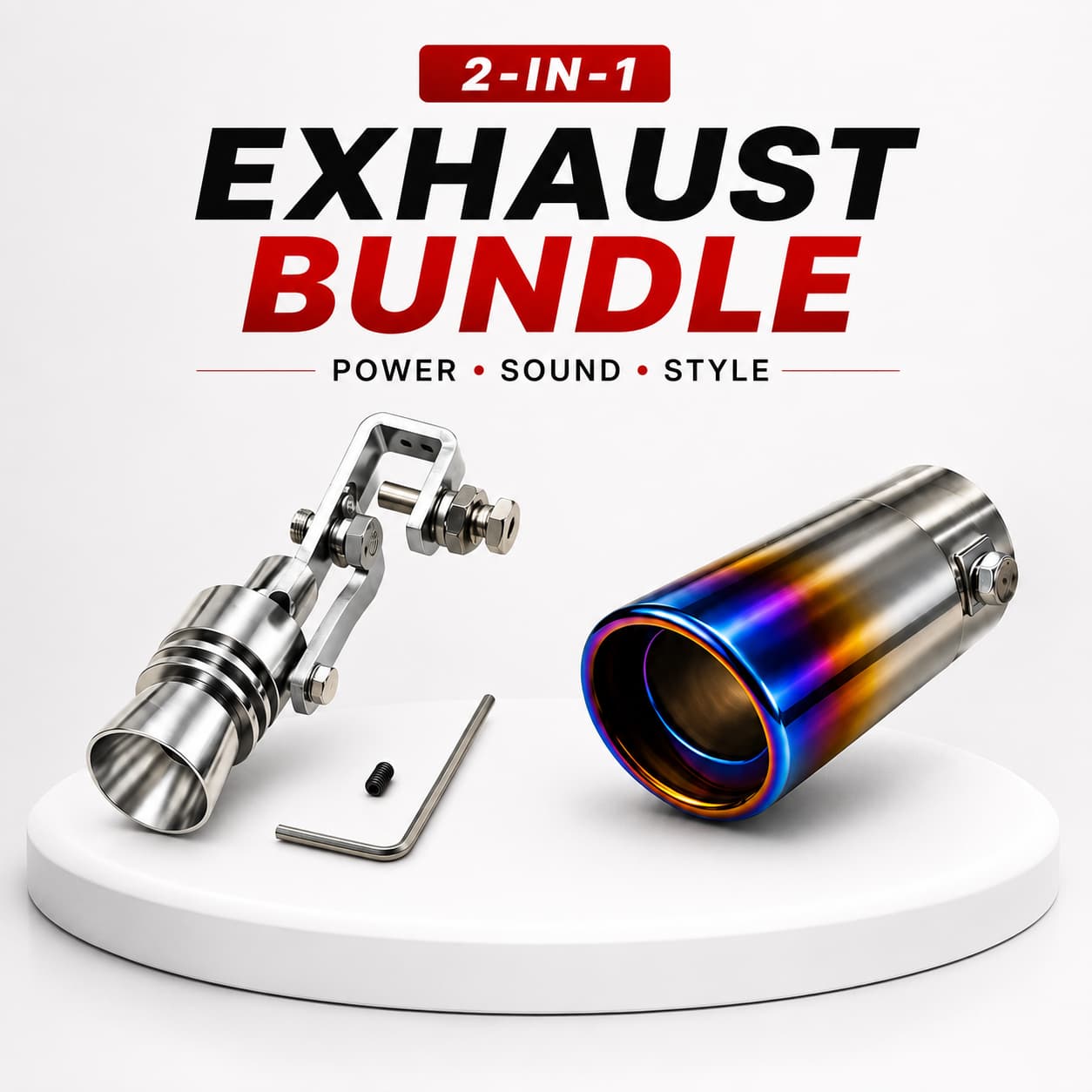  Exhaust Tip Pakistan

• Burnt Blue Exhaust Tip

• Universal Exhaust Tip

• Exhaust Whistle

• Car Exhaust Accessories

• Stainless Steel Exhaust Tip

• Universal Car Accessories

• Car Styling Accessories

• CarBro.pk