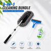 3-In-1 Cleaning Bundle – Spray Wiper + Extendable Microfiber Duster + Free Shampoo