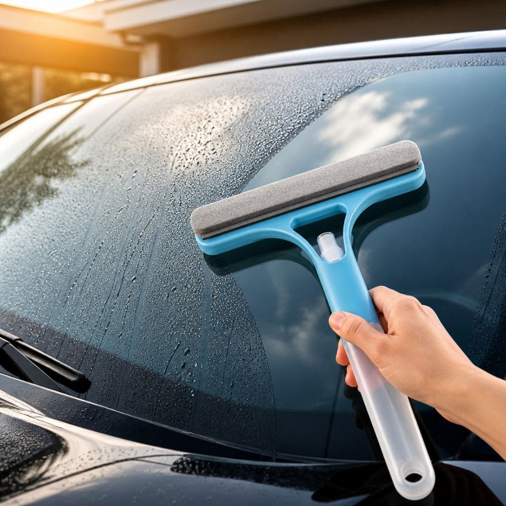 3 - In - 1 Cleaning Bundle – Spray Wiper + Extendable Microfiber Duster + Free Shampoo - CarBro