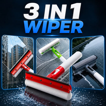 3-in-1 spray window cleaner wiper in Pakistan
Car windshield cleaning tool with spray bottle
Portable glass cleaning wiper for cars
Window cleaner and squeegee tool | Carbro.pk
Foldable spray window cleaning wiper