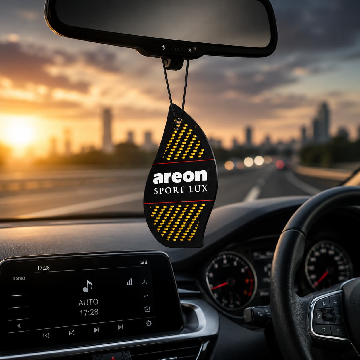 Areon car perfume
Sport Lux Gold
Hanging car air freshener
Premium car fragrance
Luxury car perfume
Long lasting car scent