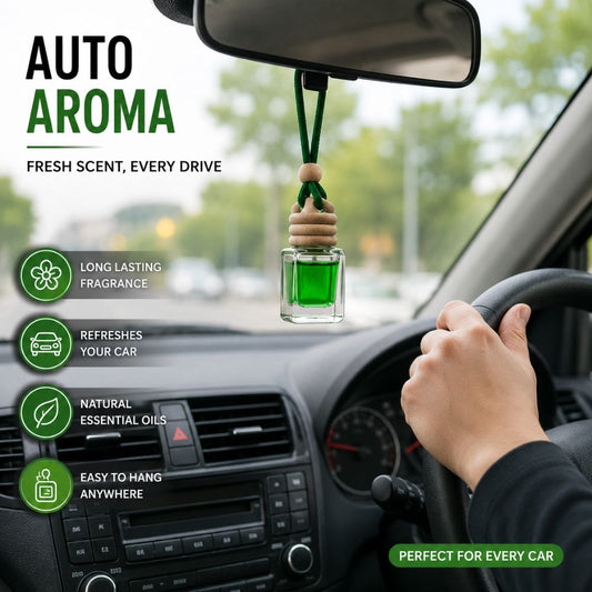 Auto Aroma hanging car perfume
Long lasting car fragrance
Essential oil car freshener
Hanging air freshener for cars
Car interior perfume bottle