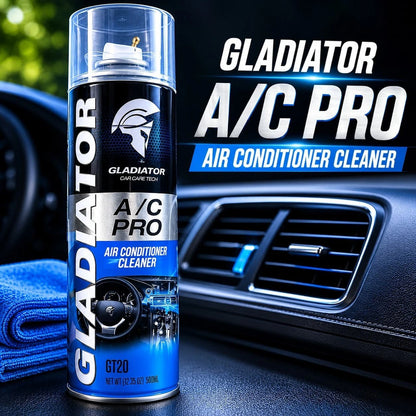 Gladiator A/C Pro Air Conditioner Cleaner 500ml – Car AC Vent Cleaner & Odor Remover Spray
