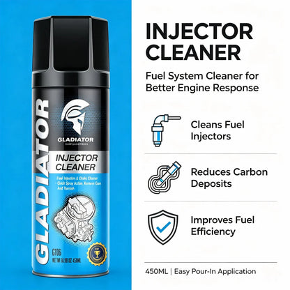 Gladiator Engine Degreaser 350ml | Powerful Foaming Engine Cleaner for Removing Tough Grease, Oil & Dirt | Safe for Metal & Plastic Parts | Easy Spray Application for Cars, SUVs, Trucks & Bikes