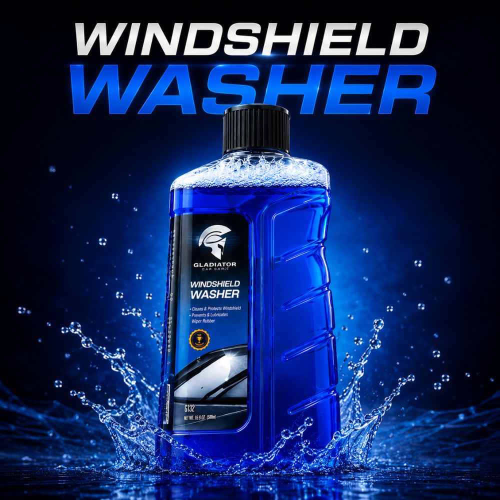 Gladiator windshield washer fluid bottle
Car windshield cleaning liquid
Windshield washer fluid for cars
Streak free windshield cleaner
Automotive glass cleaning solution