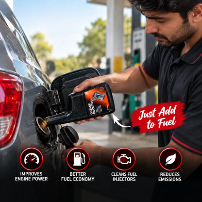 Octane Booster Fuel Additive for Petrol Cars & Motorcycles