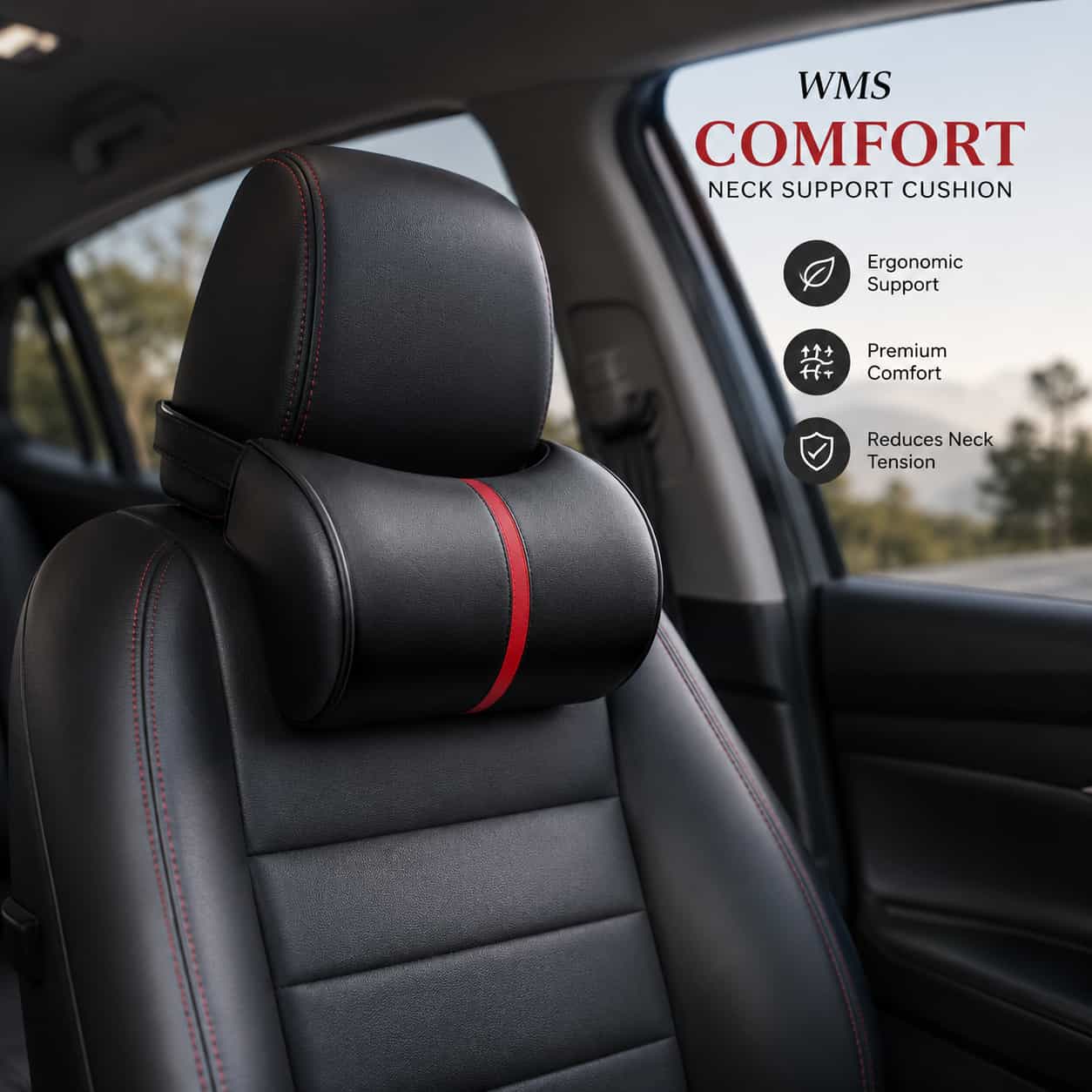 Car Neck Pillow,
Car Neck Support,
Memory Foam Pillow,
Headrest Cushion,
Car Headrest Pillow,
Driving Comfort,
Car Accessories Pakistan,
Car Interior,
Ergonomic Pillow,
Neck Pain Relief,
CarBro,
Universal Fit,
Travel Cushion,
Car Comfort