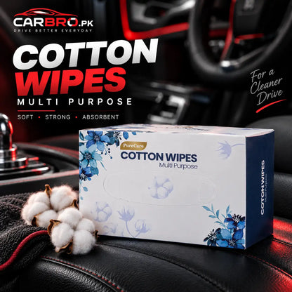Premium ultra soft Cotton Wipes Multi-Purpose Soft & Absorbent Disposable Cotton Tissue Wipes