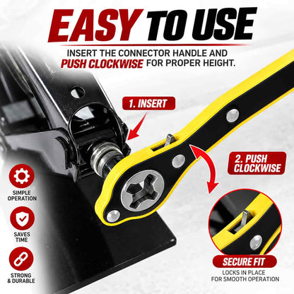Smart Jack Wrench – Universal Car Jack Lifting Tool