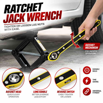 Smart Jack Wrench – Universal Car Jack Lifting Tool