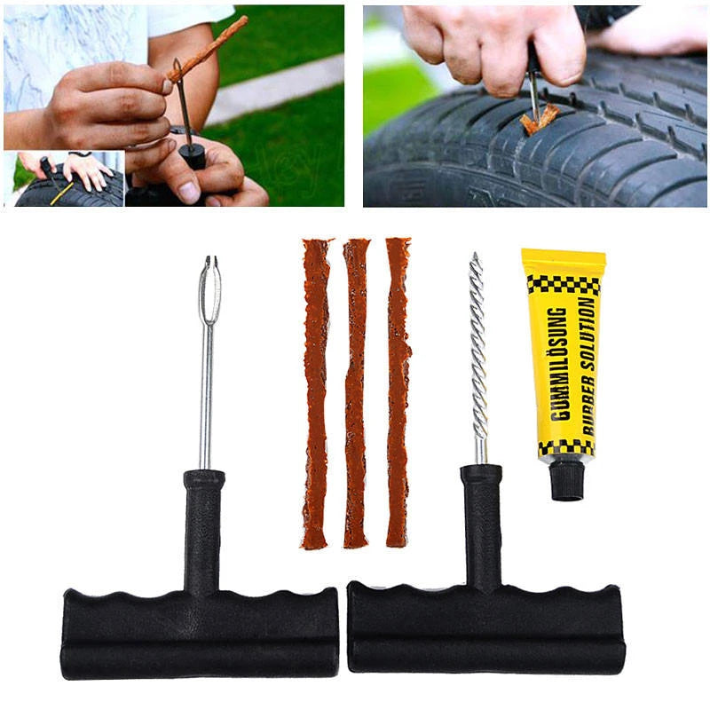 Tubeless Tire Puncture Repair Kit