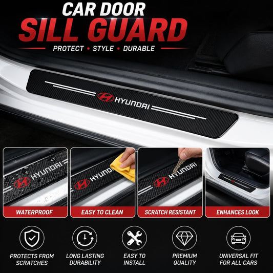 Universal car door sill guard protector in Pakistan
Carbon fiber car door sill protector
Scratch resistant door sill guard for cars
Car door entry protection strip | Carbro.pk
Waterproof car sill guard protector