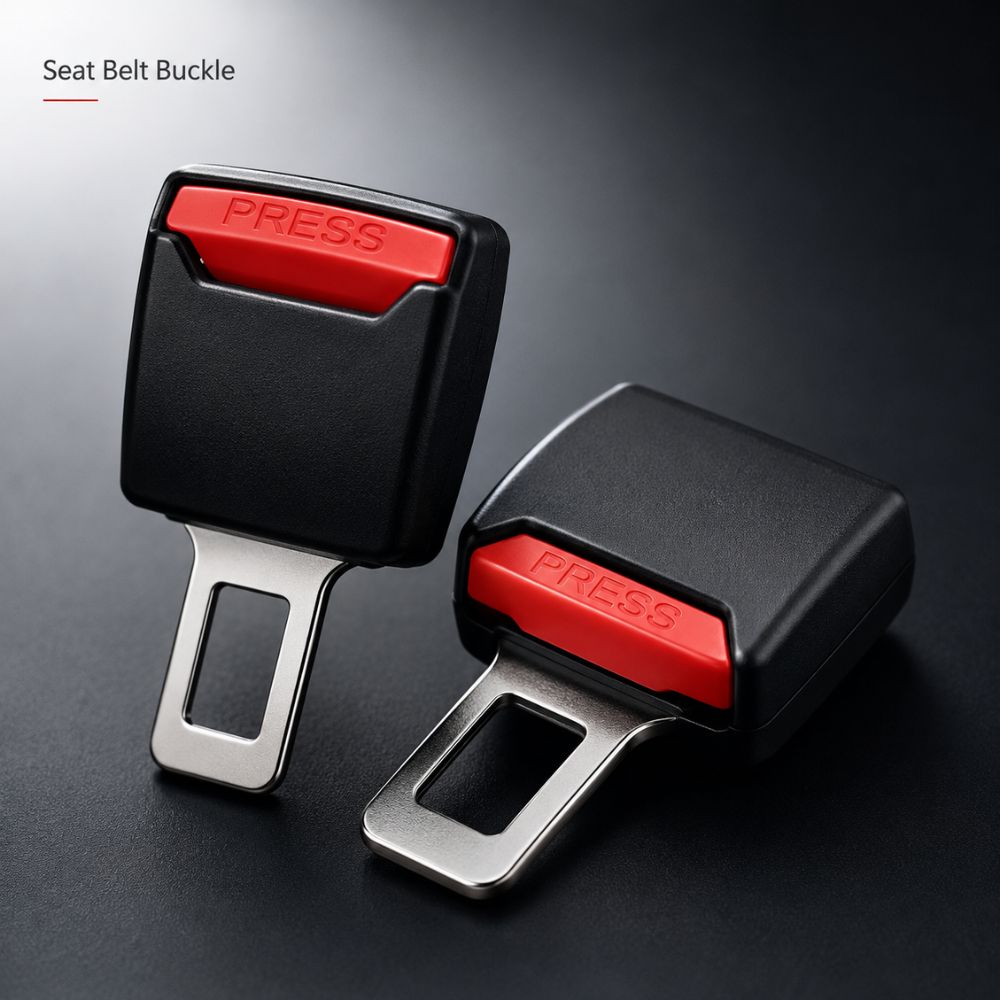 Universal seat belt buckle clip
Car seat belt buckle accessory
Seat belt buckle extender
Durable seat belt buckle
Universal car buckle clip