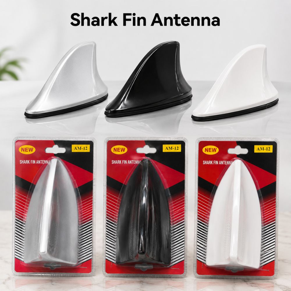 Universal Shark Fin Antenna Cover
Car roof shark fin antenna
Black shark fin antenna cover
Car exterior antenna accessory
Universal vehicle antenna cover