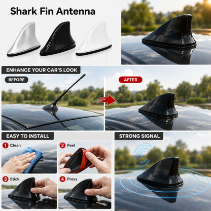 Universal Shark Fin Antenna Cover
Car roof shark fin antenna
Black shark fin antenna cover
Car exterior antenna accessory
Universal vehicle antenna cover