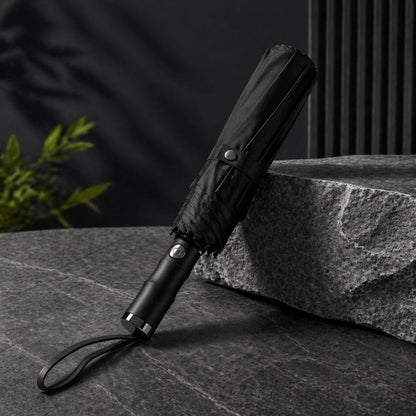 Auto Open/Close Luxury Umbrella – elegant Handle| UV & Rain Protection - CarBro