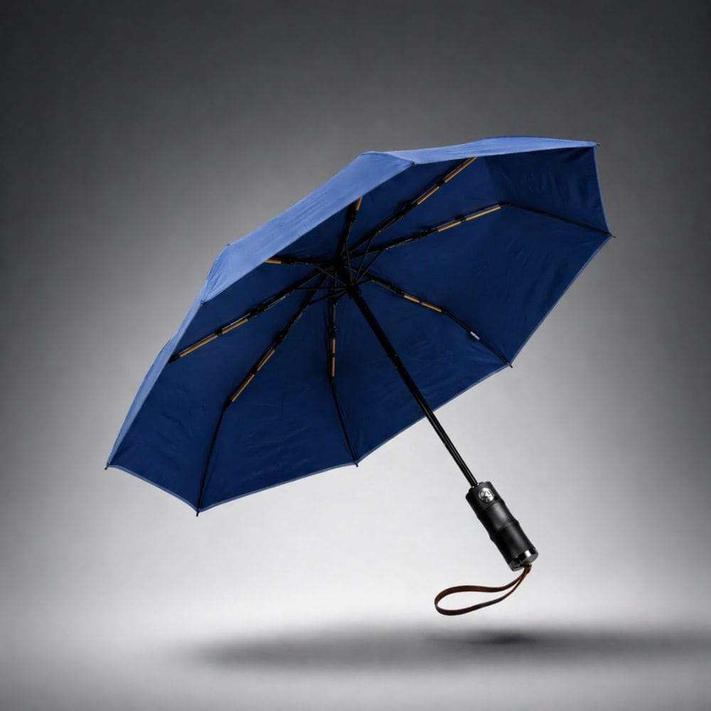 Auto Open/Close Luxury Umbrella – elegant Handle| UV & Rain Protection - CarBro