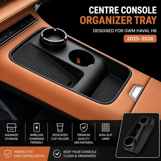 CarBro Haval H6 Facelift Cup Holder Cover – Silicone Anti - Slip Insert Interior Protection - CarBro