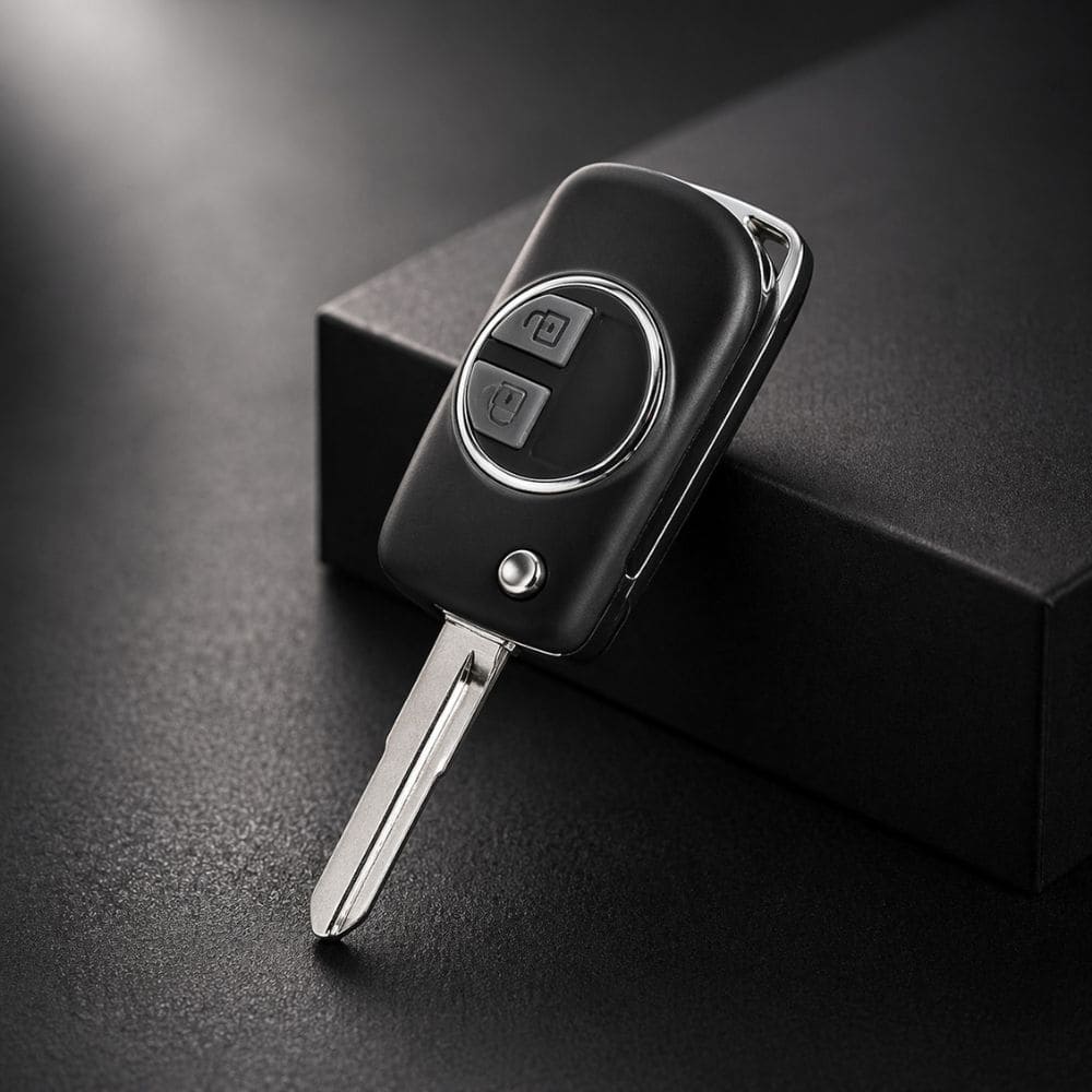 Flip Key Case Shell – Suzuki Alto 2014–2026 / Cultus / Wagon R / Swift | HU133R Blade - CarBro