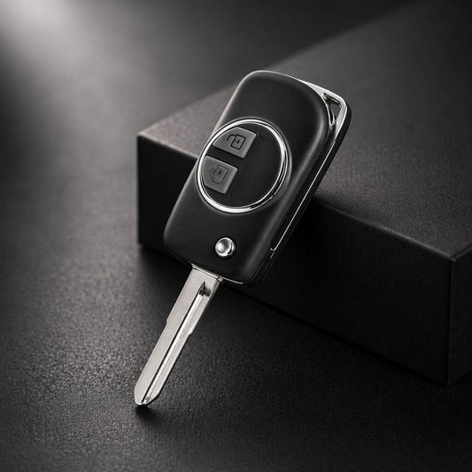 Flip Key Case Shell – Suzuki Alto 2014–2026 / Cultus / Wagon R / Swift | HU133R Blade - CarBro