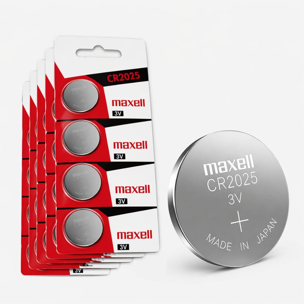 maxell CR2025 3V Lithium Battery – Long Lasting Cell for Car Remote & Electronics - CarBro